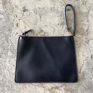Anne Klein Navy Blue Wristlet